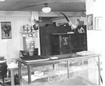 Scout Office in
                  Courthouse Basement